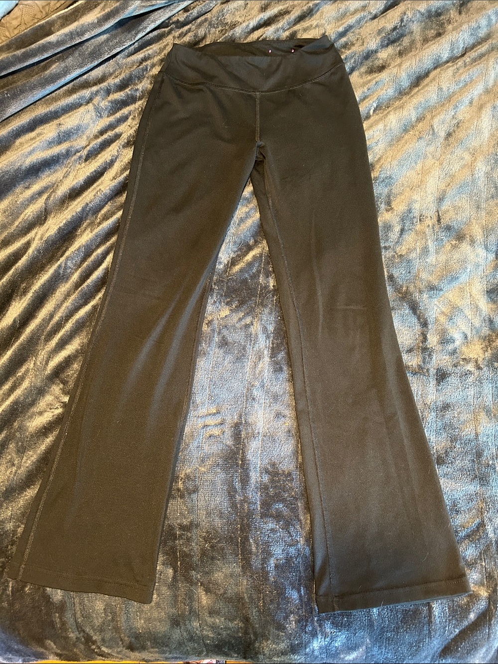 SO girls Active Black Performance wide leg Leggings L (10/11)